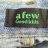 アフューグッドキッズ A FEW GOOD KIDS 刺繍 デニムパンツ メンズ  L